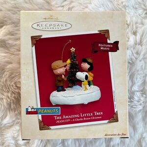 2003 The Amazing Little Tree, PEANUTS - Hallmark Keepsake Ornament QXI7517